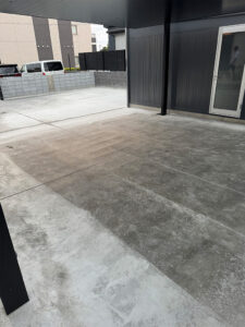 施工前自宅駐車場3